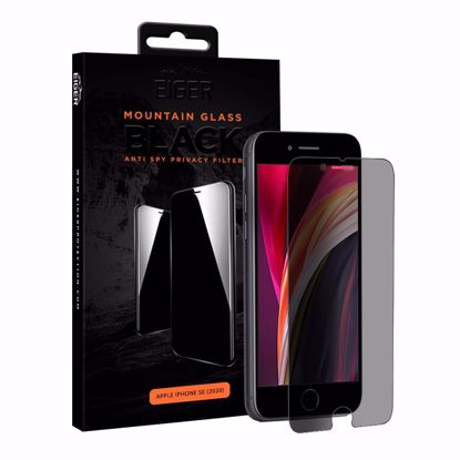 Picture of Eiger Eiger Mountain Black Privacy Screen Protector GRS for Apple iPhone 7/8/SE